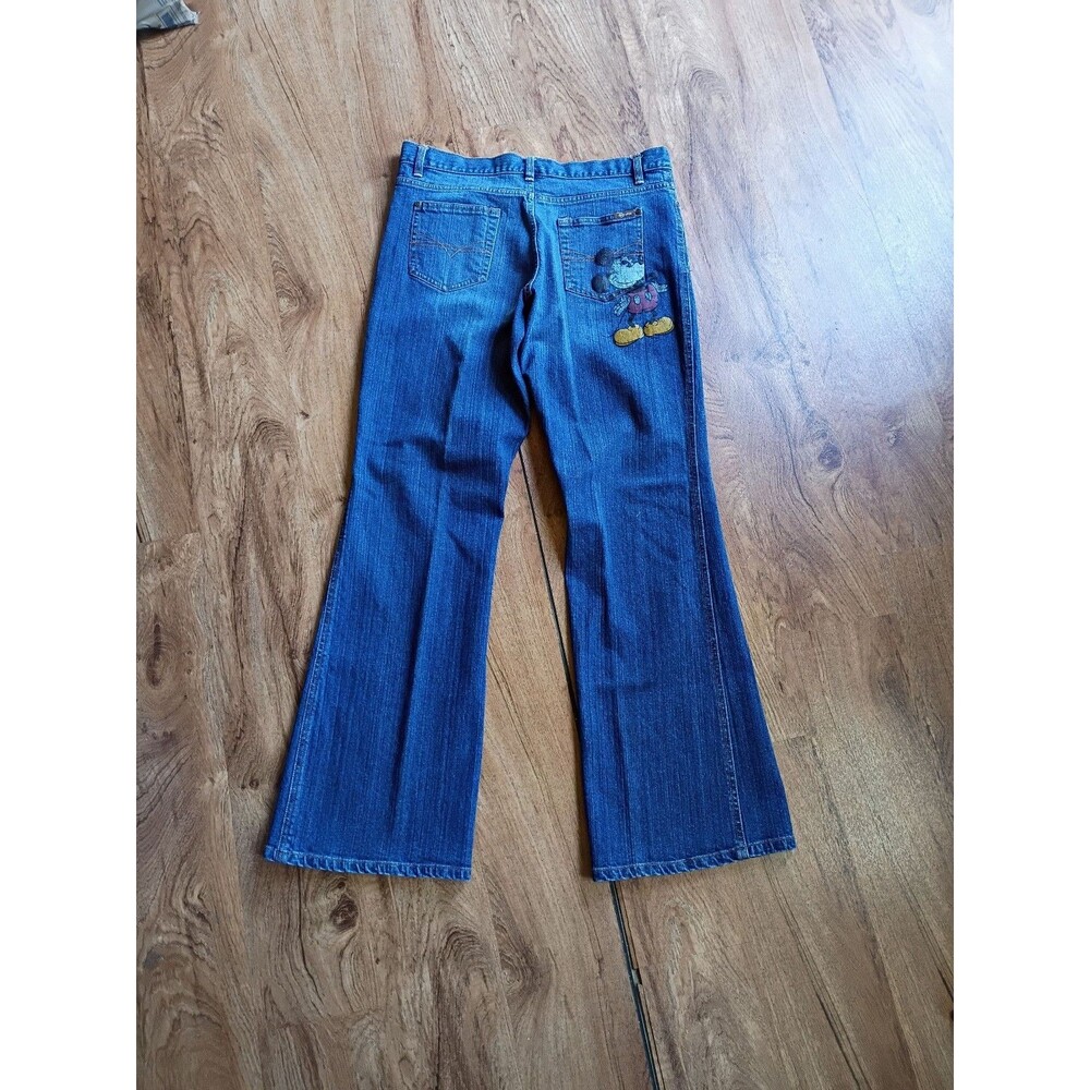 Disney Mickey Mouse Bootcut Jeans Women’s Size 10 Blue